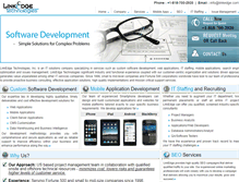 Tablet Screenshot of linkedge.com